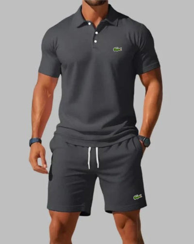 Casual Summer Set - Polo & Shorts