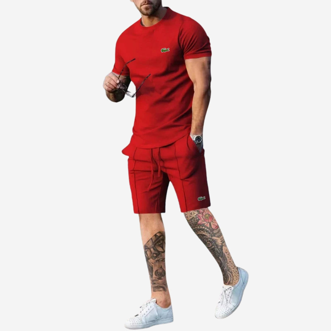Casual T-Shirt & Shorts Set - CLEARANCE PRICE