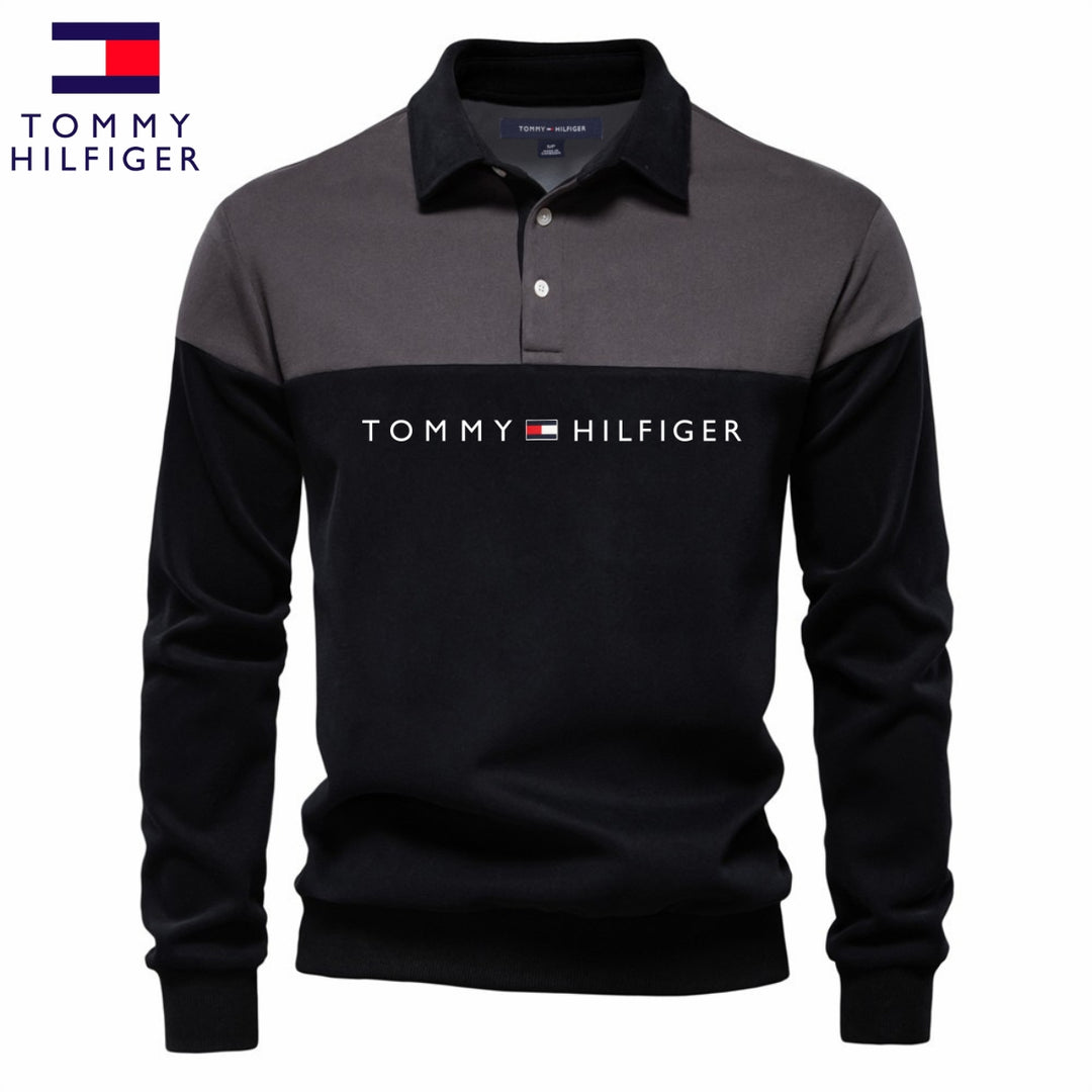 Men’s Long Sleeve Polo || CLEARANCE SALE