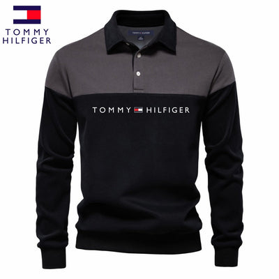 Men’s Long Sleeve Polo || CLEARANCE SALE