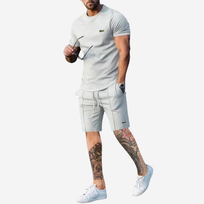 Casual T-Shirt & Shorts Set - CLEARANCE PRICE