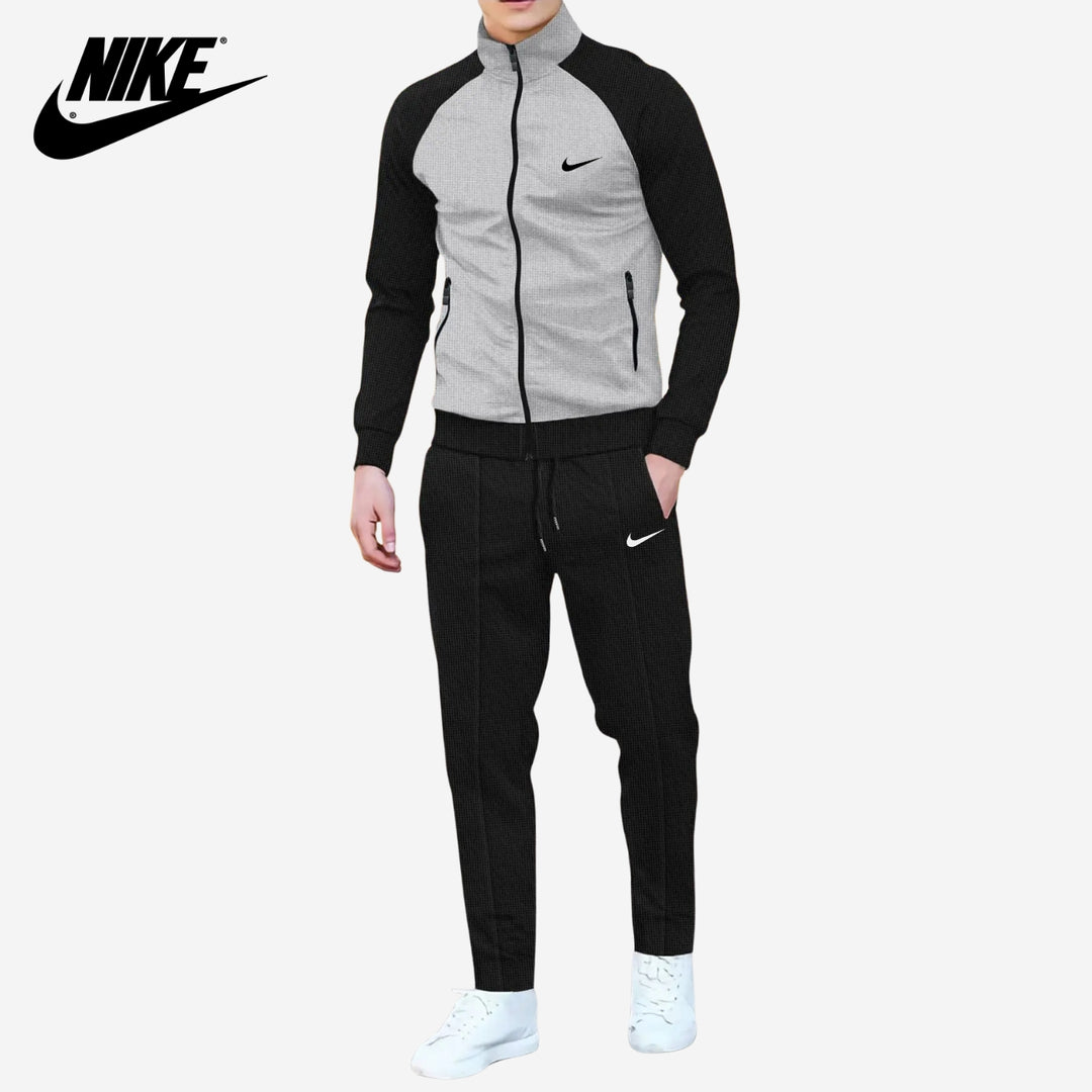 Two-Tone Zip-Up Tracksuit || CLEARANCE PRICE
