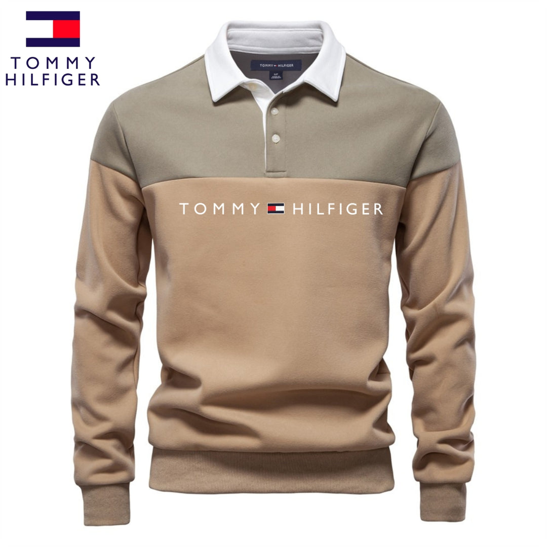 Men’s Long Sleeve Polo || CLEARANCE SALE