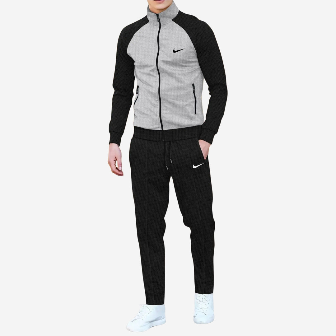 Two-Tone Zip-Up Tracksuit - CLEARANCE PRICE
