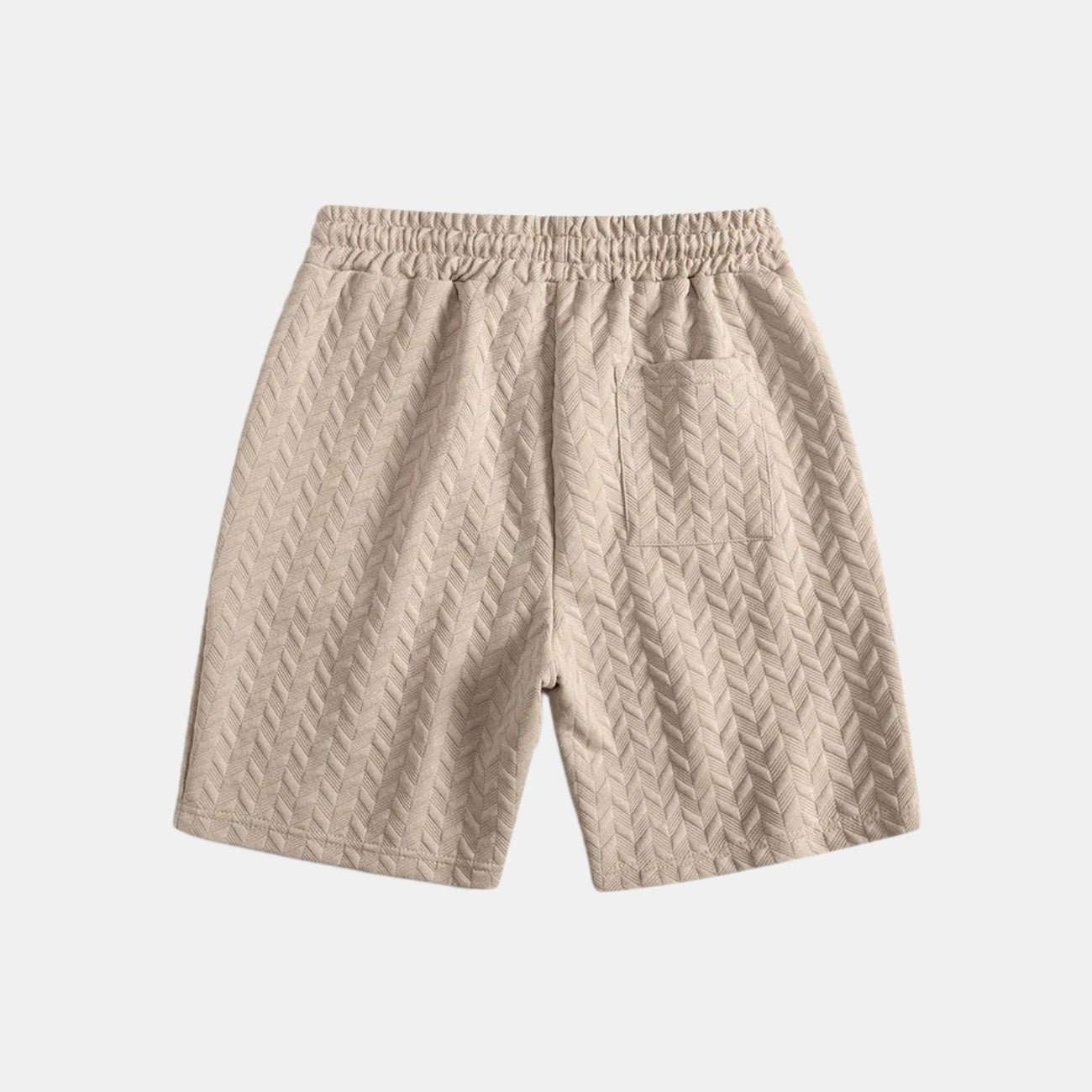 Textured Polo & Shorts Set - CLEARANCE SALE