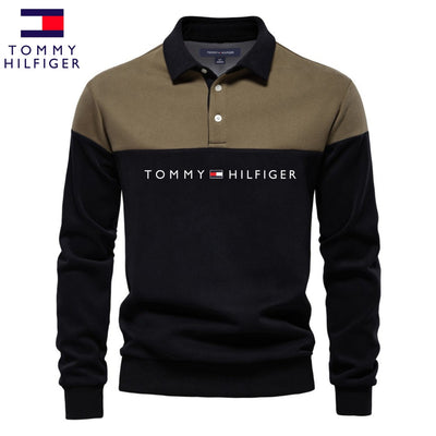 Men’s Long Sleeve Polo || CLEARANCE SALE