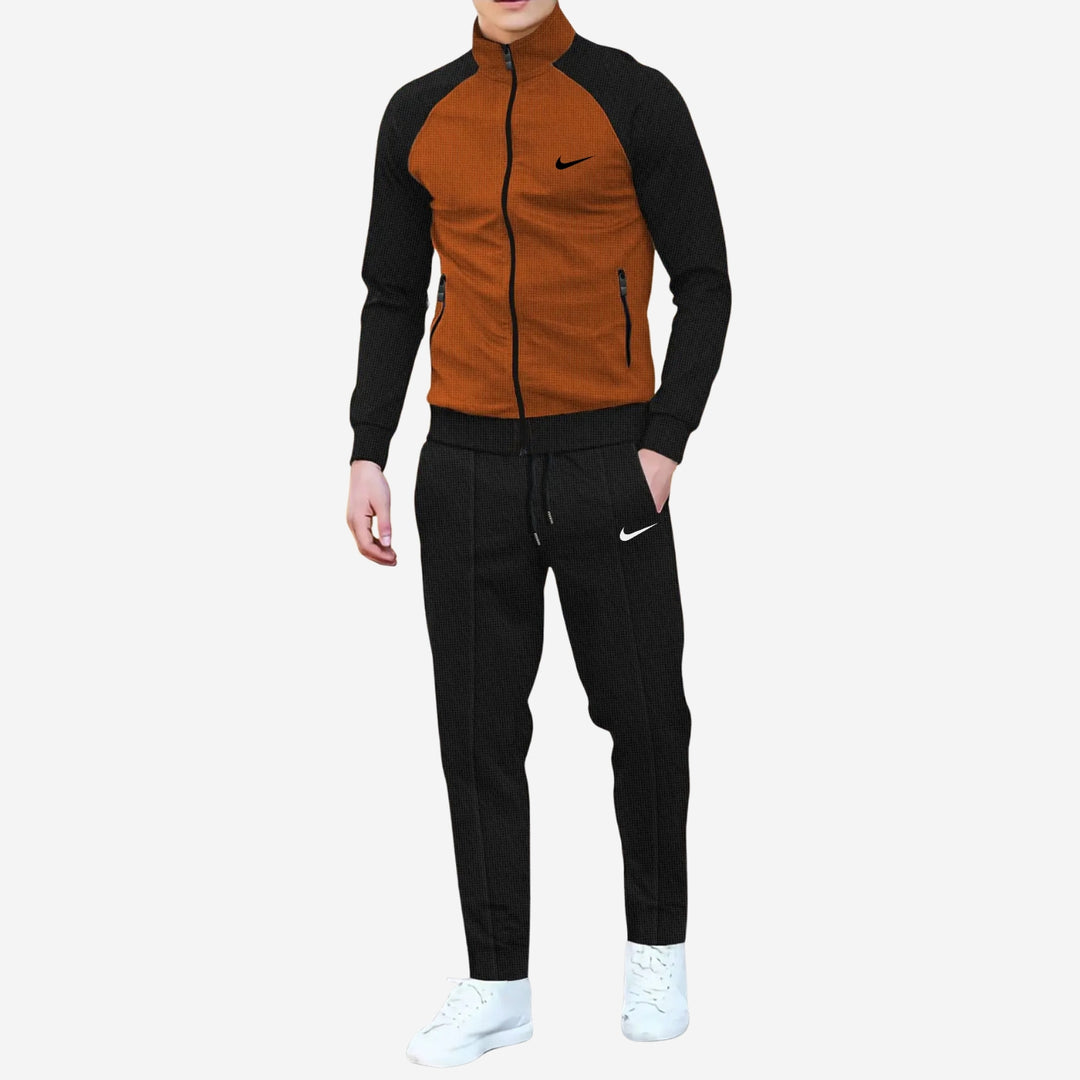 Two-Tone Zip-Up Tracksuit - CLEARANCE PRICE