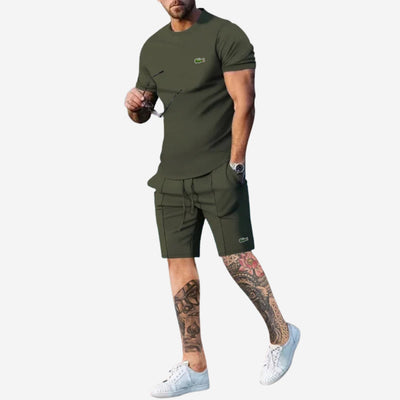 Casual T-Shirt & Shorts Set - CLEARANCE PRICE