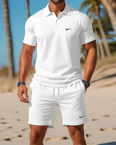 Casual Summer Set - Polo & Shorts