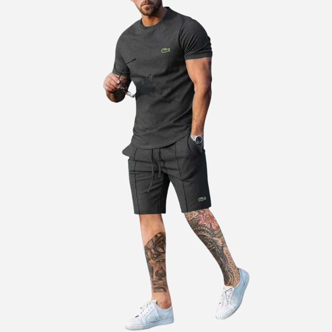 Casual T-Shirt & Shorts Set - CLEARANCE PRICE