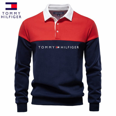 Men’s Long Sleeve Polo || CLEARANCE SALE