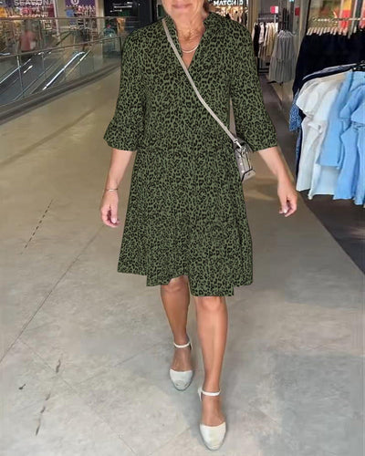 Leopard Pattern Dress