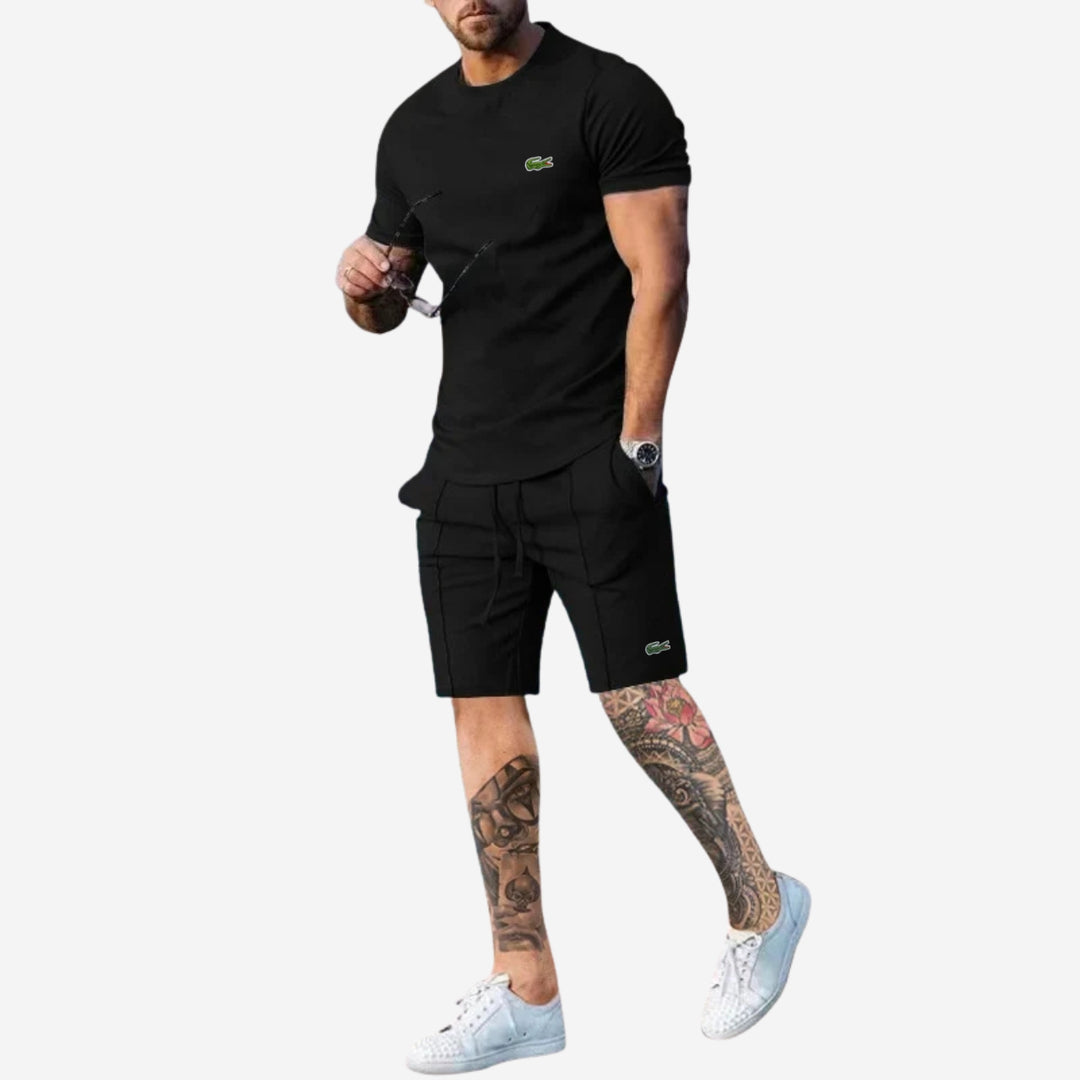 Casual T-Shirt & Shorts Set - CLEARANCE PRICE