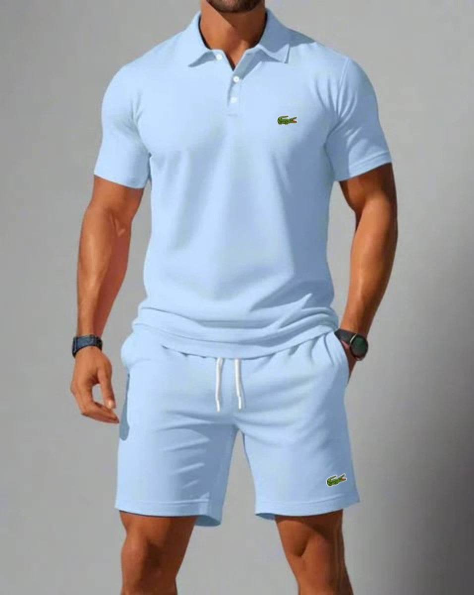 Casual Summer Set - Polo & Shorts