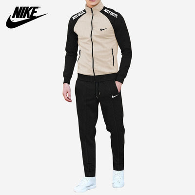 Two-Tone Zip-Up Tracksuit || CLEARANCE PRICE