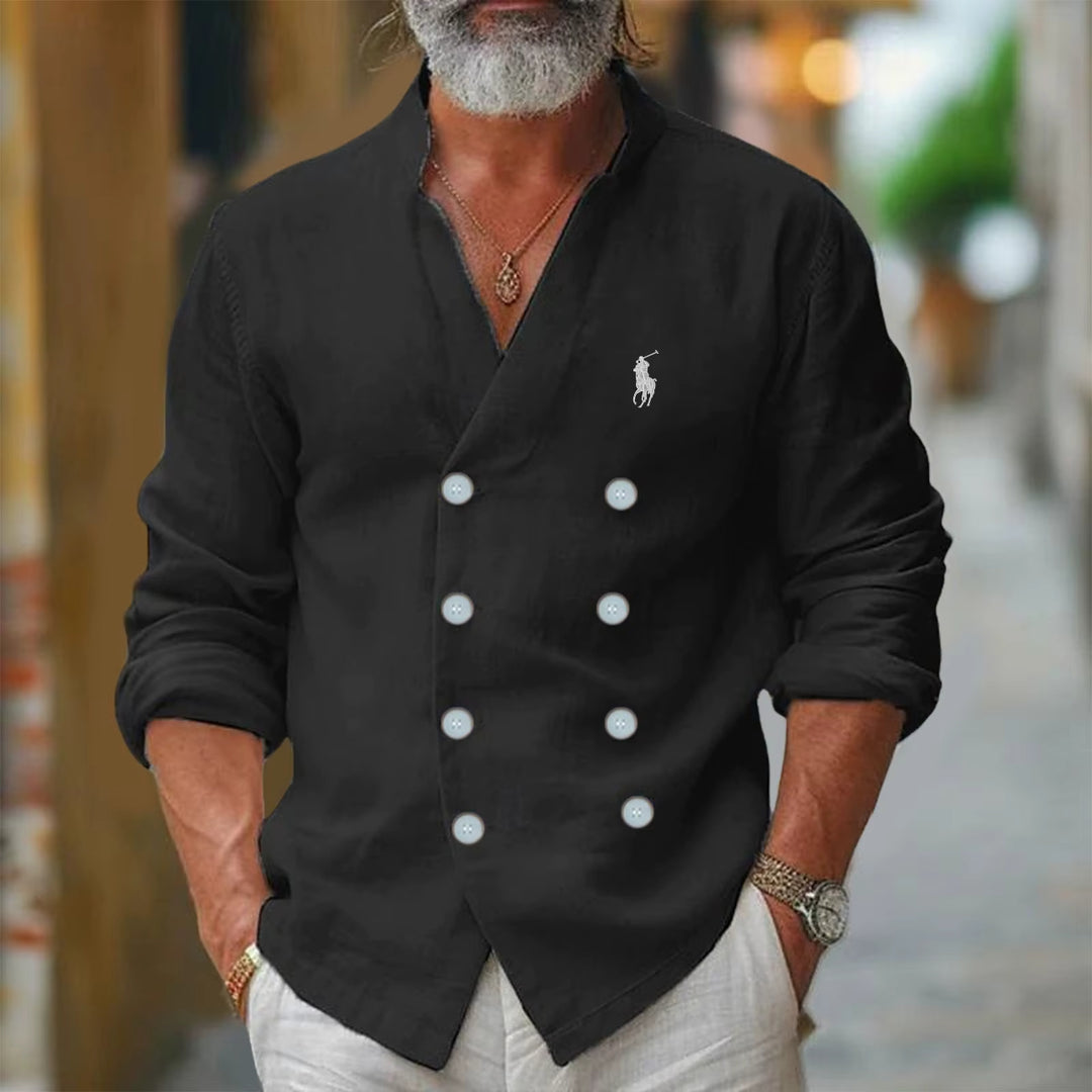 Elegant Wrap Shirt - CLEARANCE PRICE