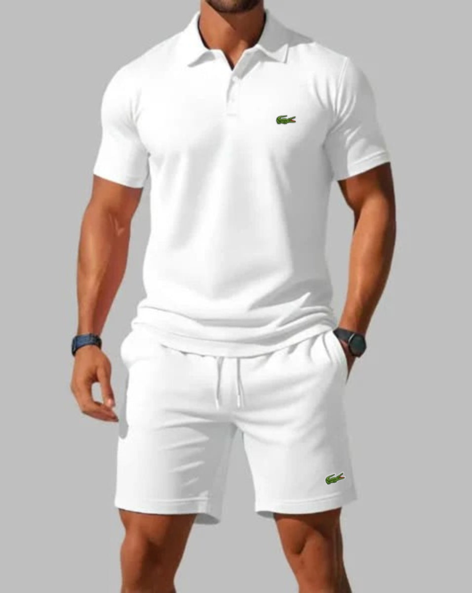 Casual Summer Set - Polo & Shorts