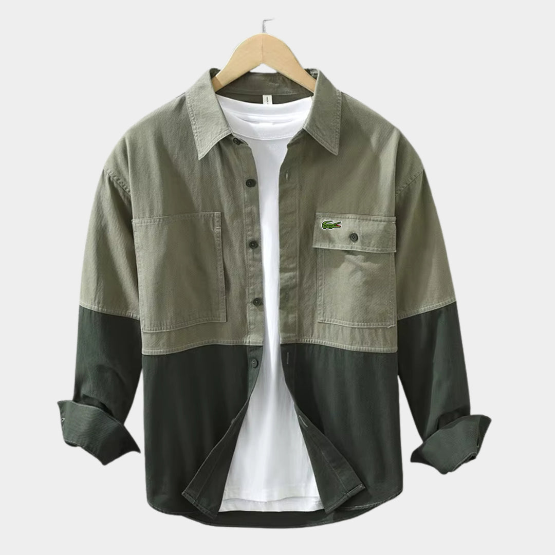 Two-Tone Casual Shirt - CLEARANCE PRICE