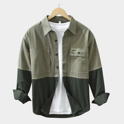 Two-Tone Casual Shirt - CLEARANCE PRICE