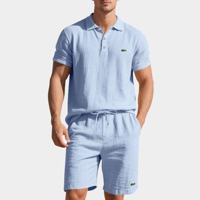 Casual Polo & Shorts Set - CLEARANCE SALE