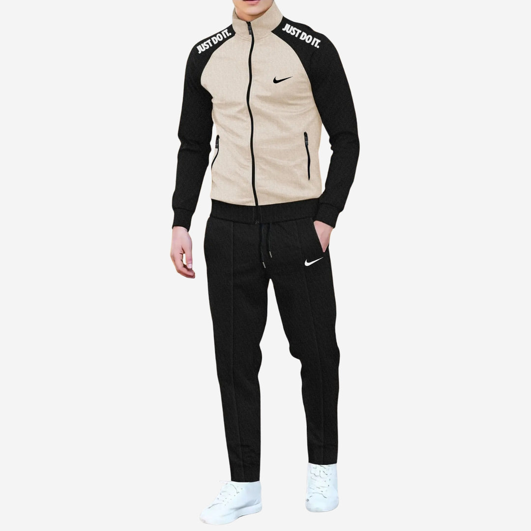 Two-Tone Zip-Up Tracksuit - CLEARANCE PRICE
