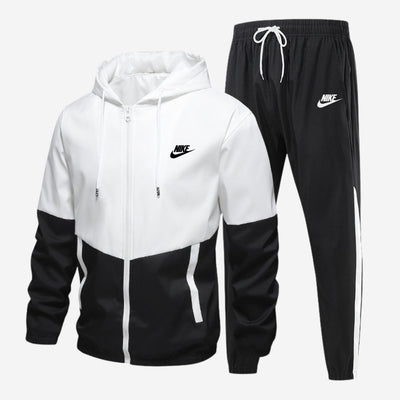 Monochrome Zip-Up Set — CLEARANCE PRICE
