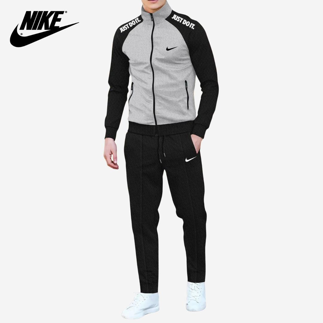 Two-Tone Zip-Up Tracksuit || CLEARANCE PRICE