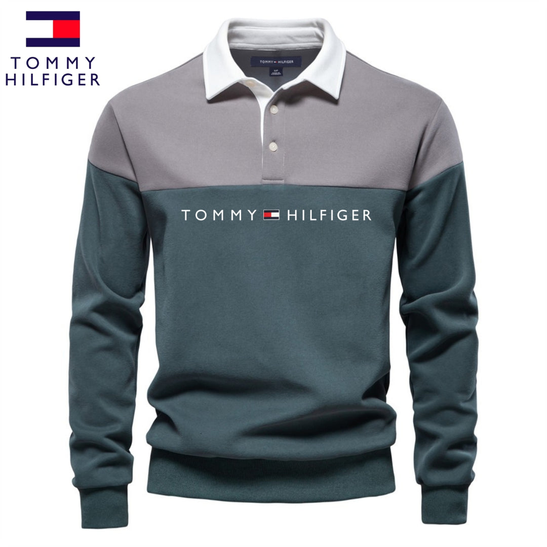 Men’s Long Sleeve Polo || CLEARANCE SALE