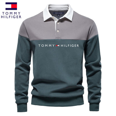 Men’s Long Sleeve Polo || CLEARANCE SALE