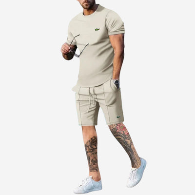 Casual T-Shirt & Shorts Set - CLEARANCE PRICE