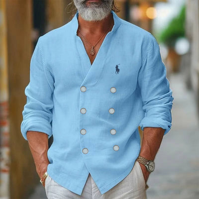 Elegant Wrap Shirt - CLEARANCE PRICE
