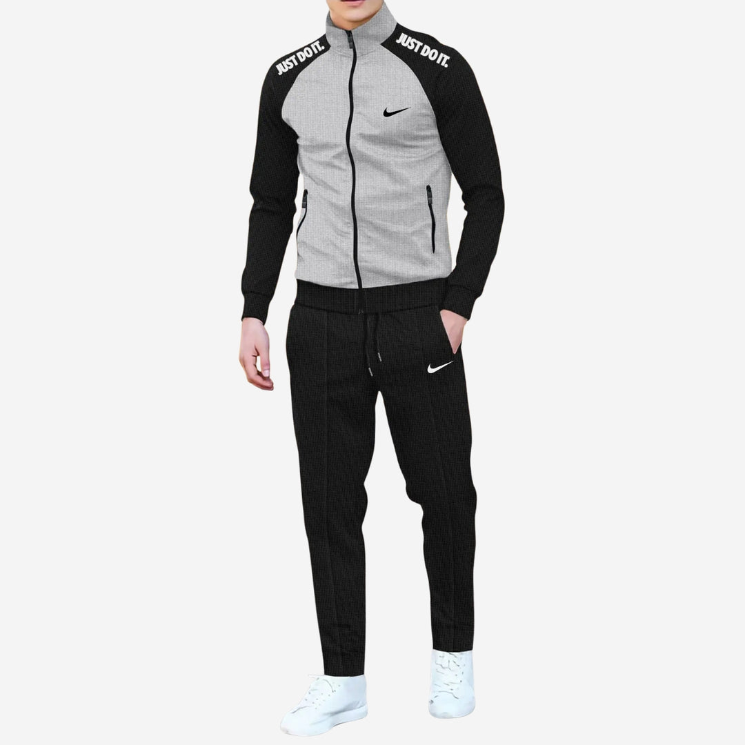 Two-Tone Zip-Up Tracksuit - CLEARANCE PRICE