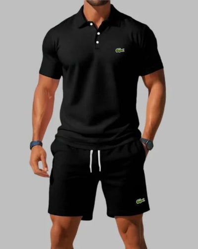 Casual Summer Set - Polo & Shorts