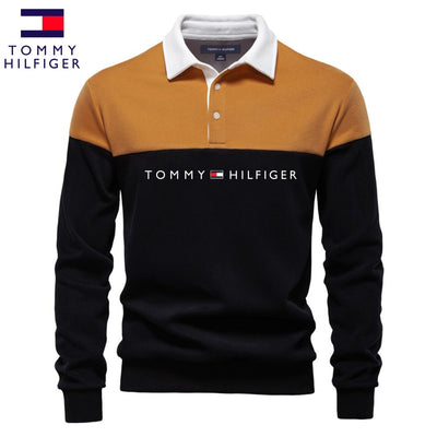 Men’s Long Sleeve Polo || CLEARANCE SALE