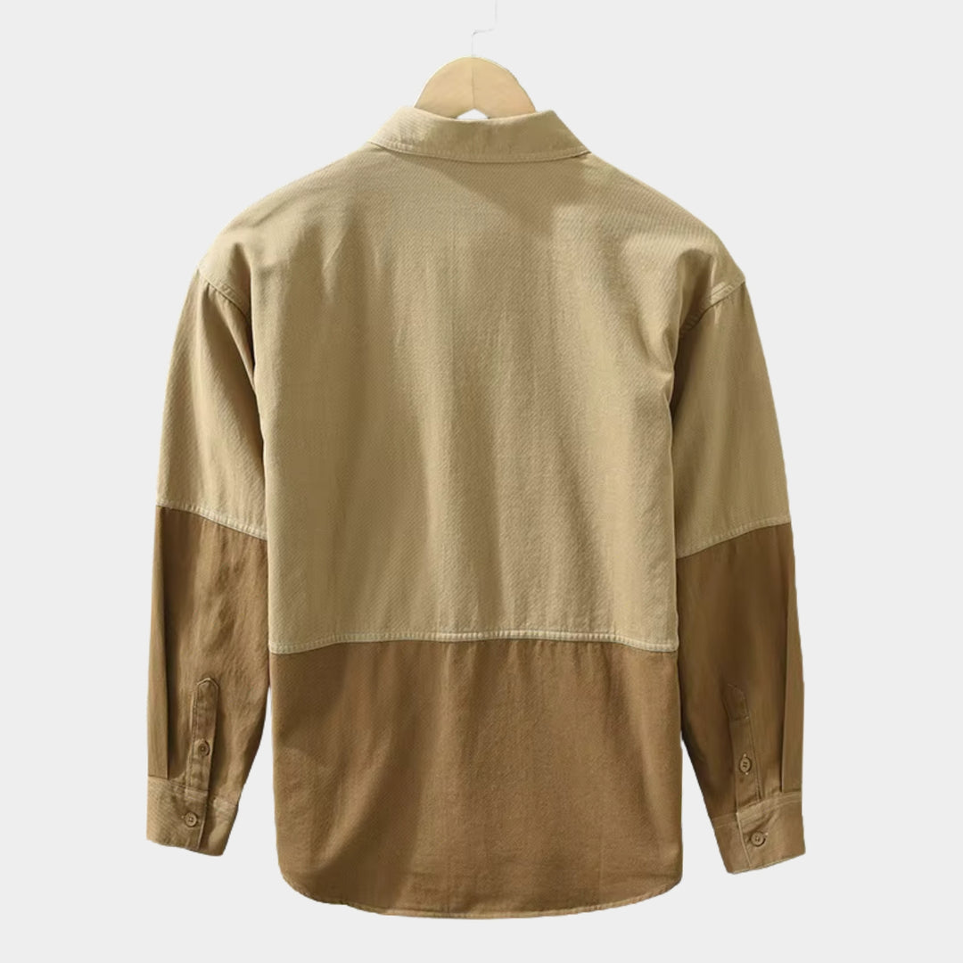 Two-Tone Casual Shirt - CLEARANCE PRICE