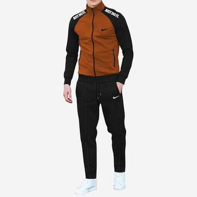 Two-Tone Zip-Up Tracksuit - CLEARANCE PRICE