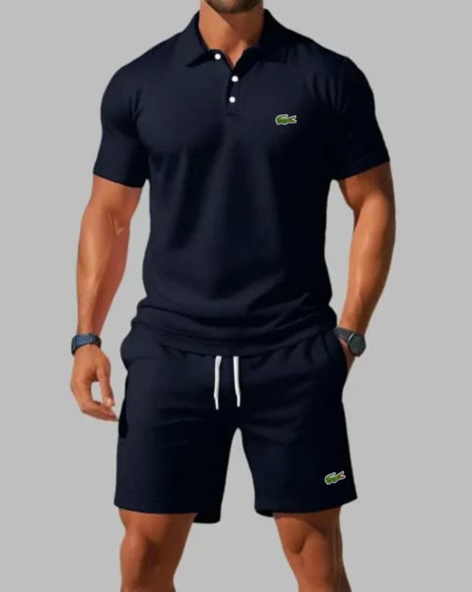 Casual Summer Set - Polo & Shorts