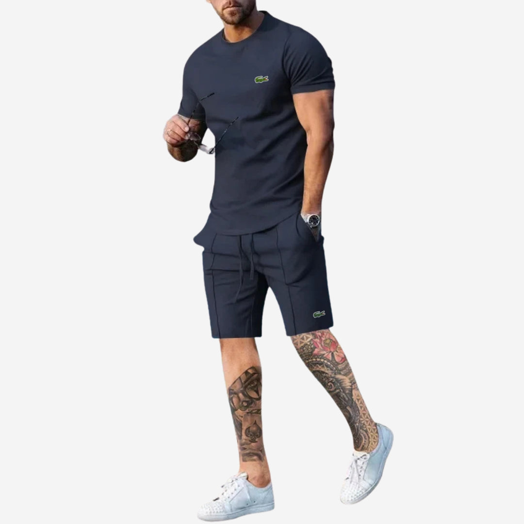 Casual T-Shirt & Shorts Set - CLEARANCE PRICE