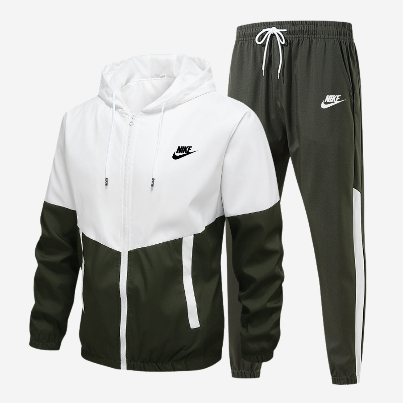 Monochrome Zip-Up Set — CLEARANCE PRICE