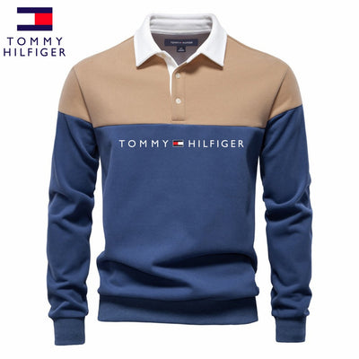 Men’s Long Sleeve Polo || CLEARANCE SALE